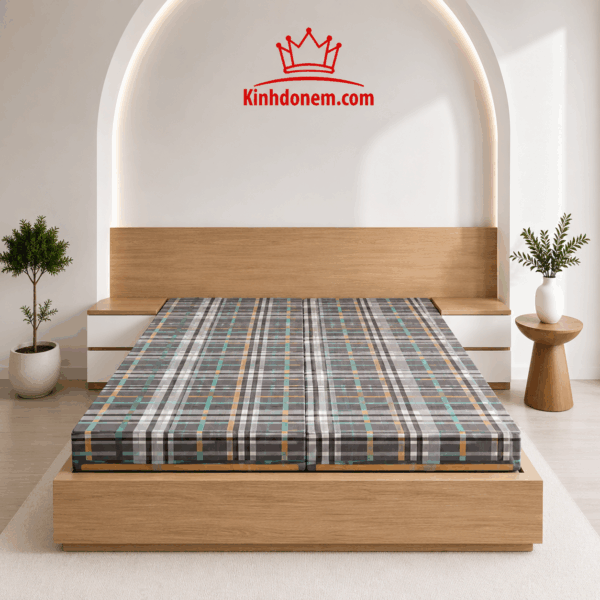 Nệm bông ép gấp 3 CosyHan chắc chắn tiện lợi cho phòng ngủ gia đình