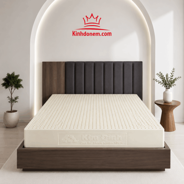 Nệm cao su thiên nhiên 100% Kim Đỉnh Classic nâng đỡ cột sống hiệu quả