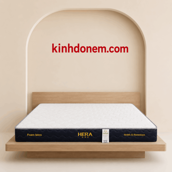 Nệm FoamLatex Hera Việt Mỹ đàn hồi tốt nâng đỡ cơ thể êm ái