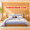 Bộ chăn ga lụa Tencel 40s gia đình cao cấp mềm mại thoáng mát thiết kế sang trọng cho phòng ngủ hiện đại