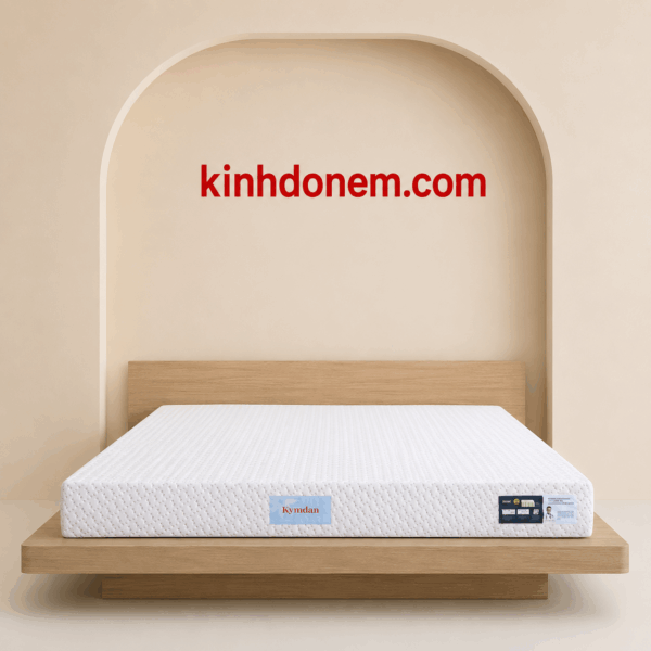 Nệm cao su thiên nhiên Kymdan Deluxe cao cấp đàn hồi tốt thoáng mát và bền bỉ