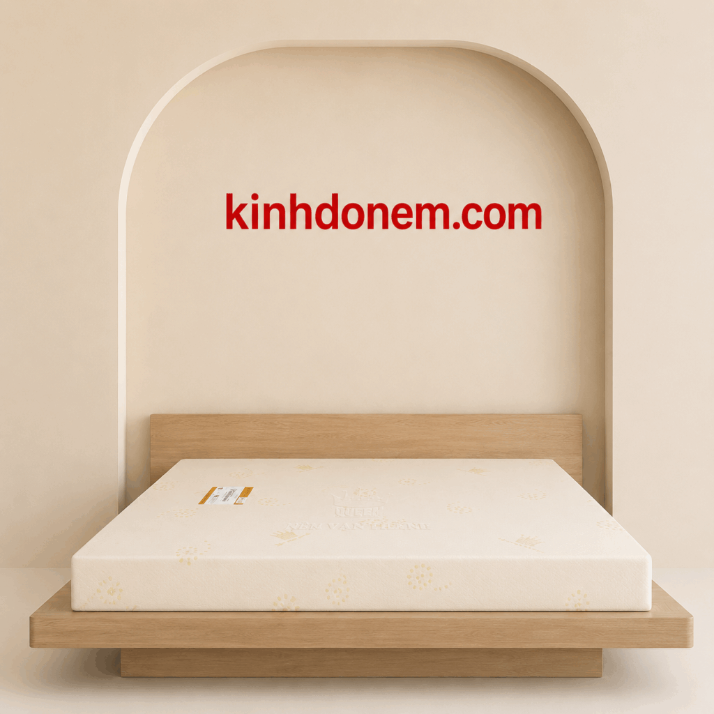 Nệm cao su thiên nhiên Vạn Thành Standard đàn hồi tốt thoáng mát và bền bỉ