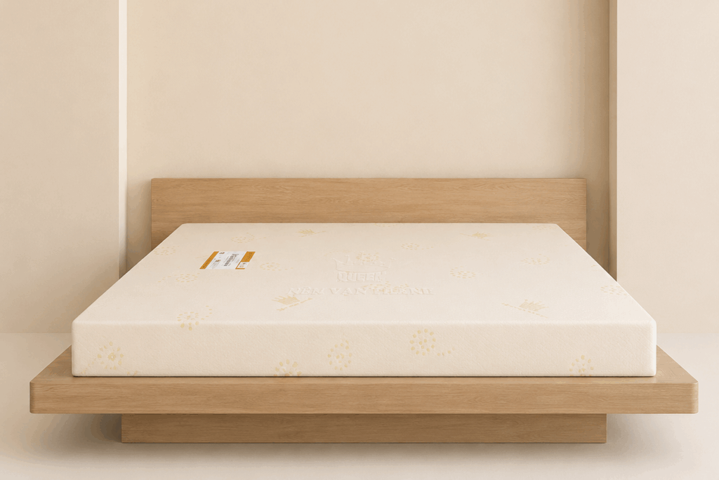 Nệm cao su thiên nhiên Vạn Thành Standard đàn hồi tốt thoáng mát và bền bỉ