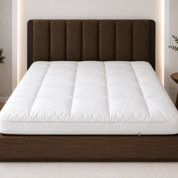 Topper tăng cường nệm Microfiber cao cấp mềm mại êm ái và thoáng mát